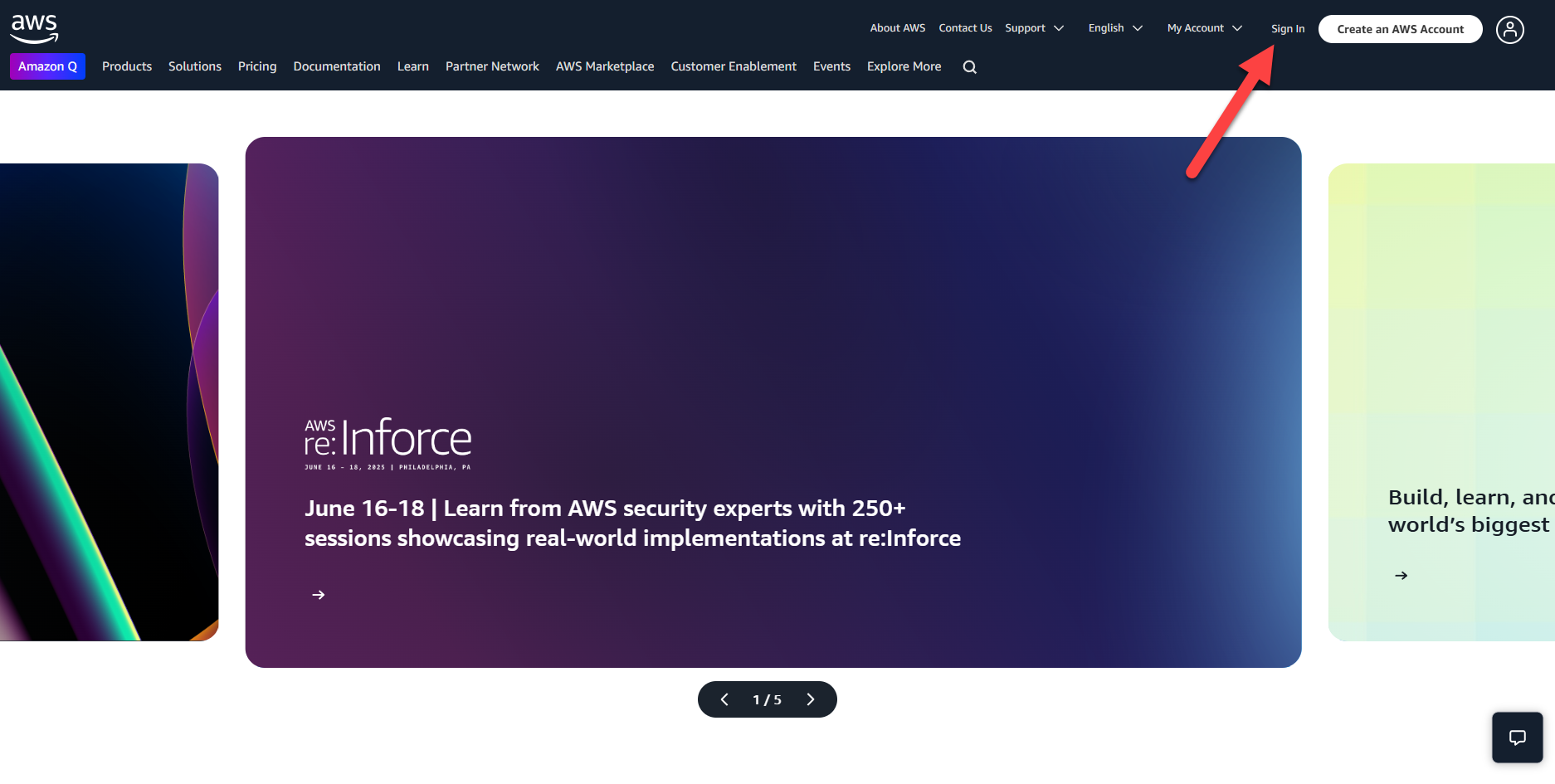 Amazon S3 Login
