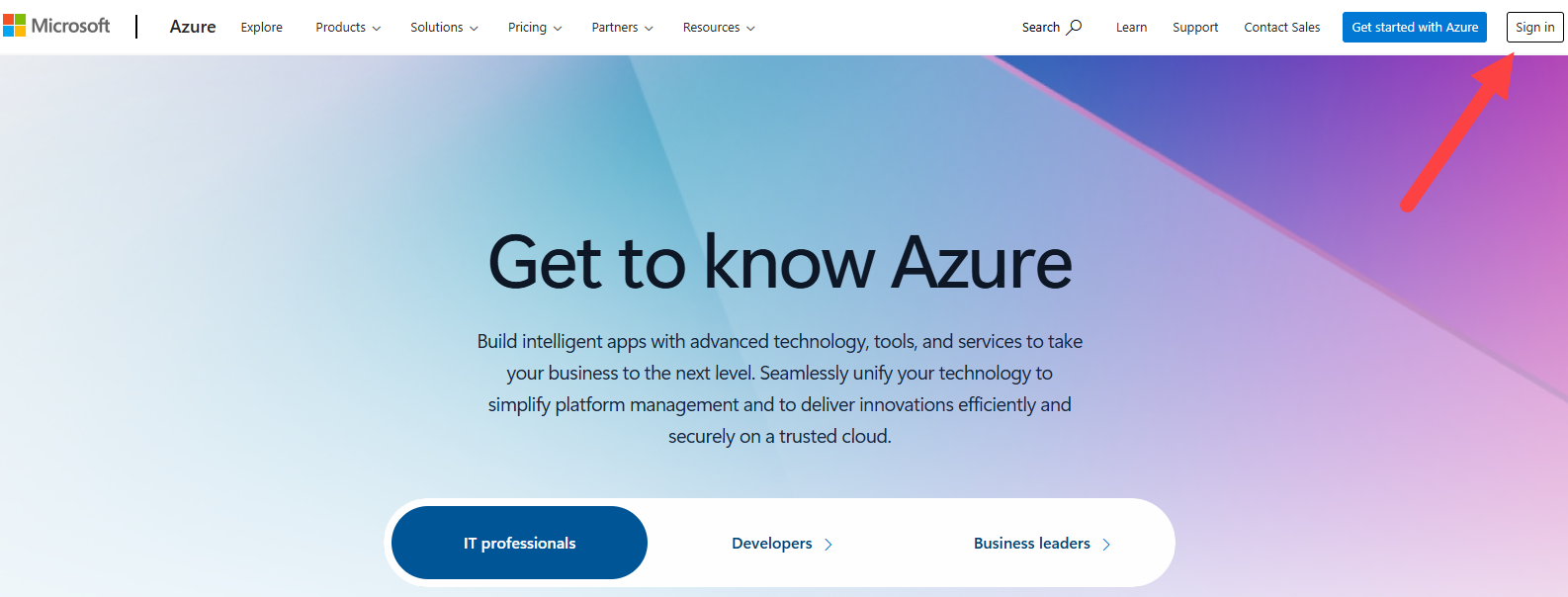 Azure Login