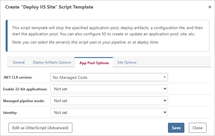 Application Pool