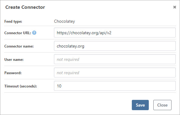 Create Connector