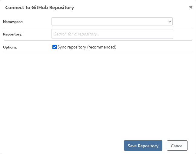 connnect-github-repository