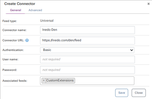 Create Connector