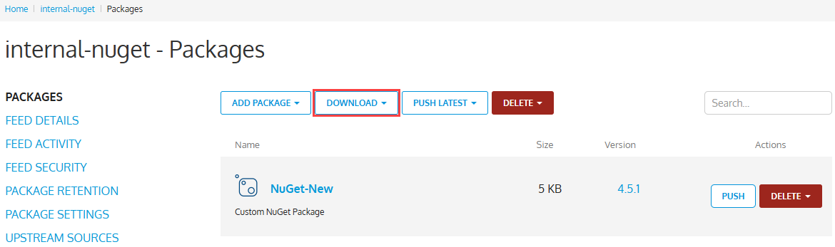 MyGet Download
