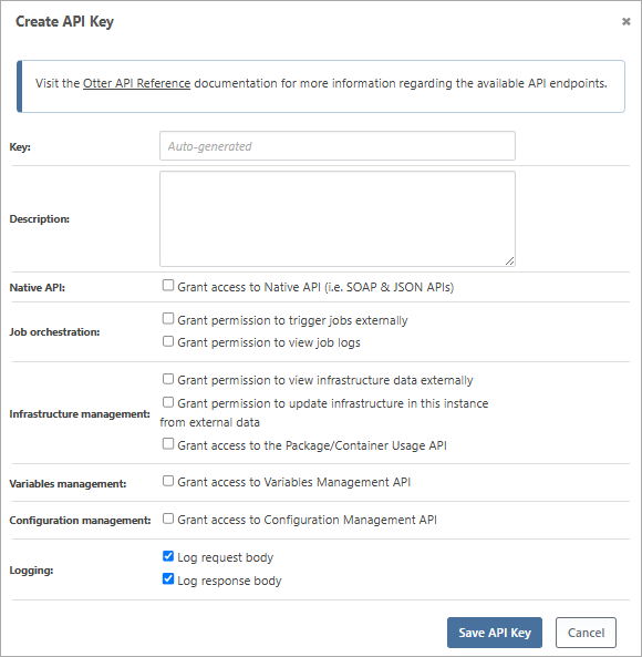 Create Otter API Key