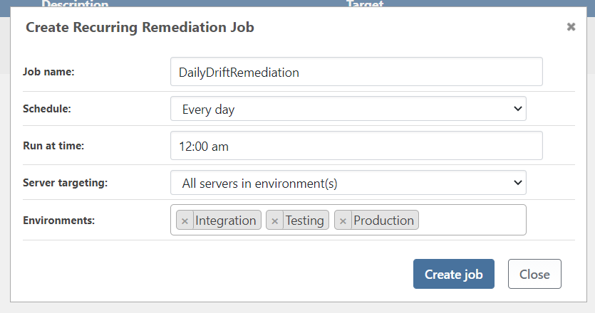 Recurring Job