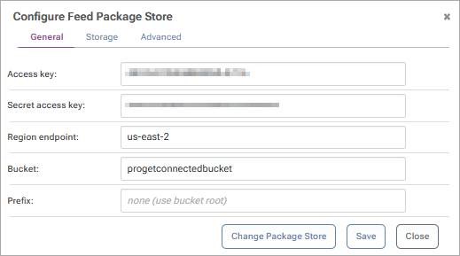 Configure Amazon S3 Connection