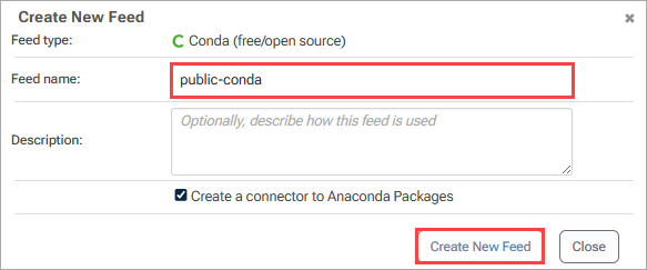 Name Conda Feed
