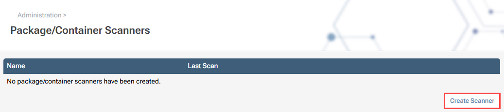 Configure Package Usage Scanning