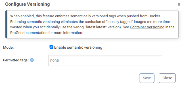 Configure Versioning