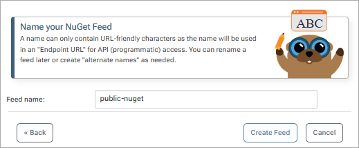 Name NuGet Feed