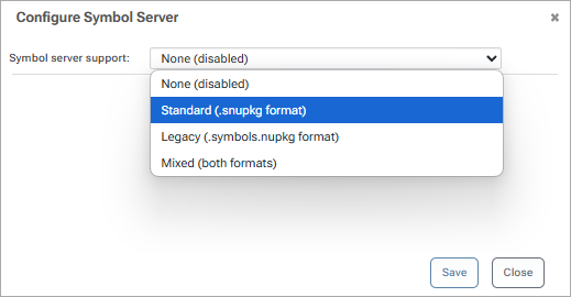 Configure Symbol Server