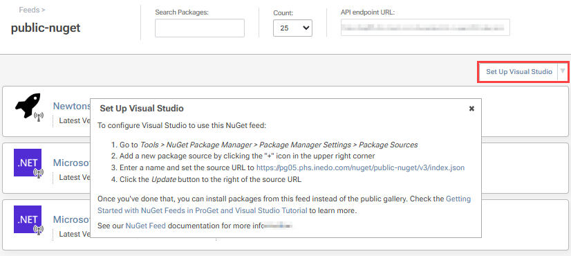 Visual Studio Setup