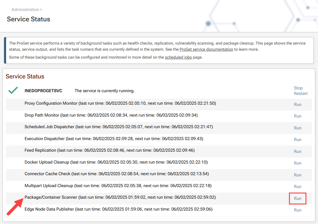 Package Scanner
