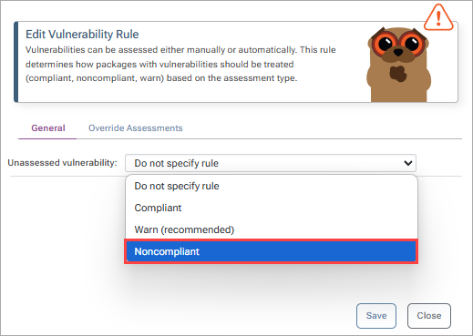 Unassessed Rule