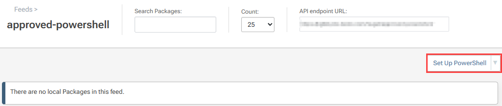 Setup Button