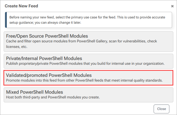 Approved Packages