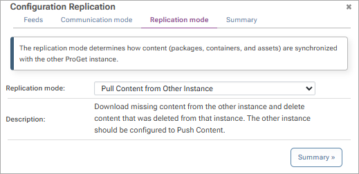 Replication Mode