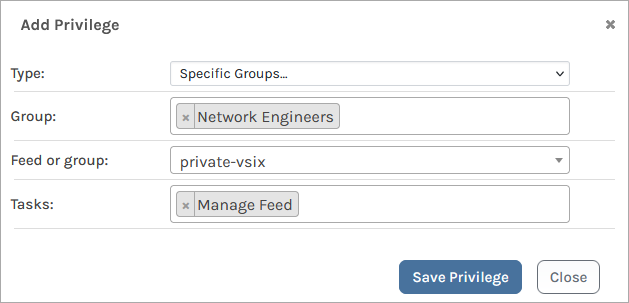 Permit Manage Feed