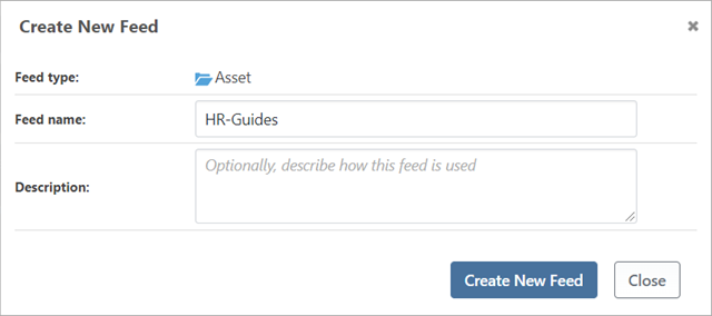 Create HR-Guides Asset Directory in ProGet